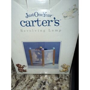 Vintage just one year Carter's‎ revolving lamp Revolving Lamp   Orig Box  4537